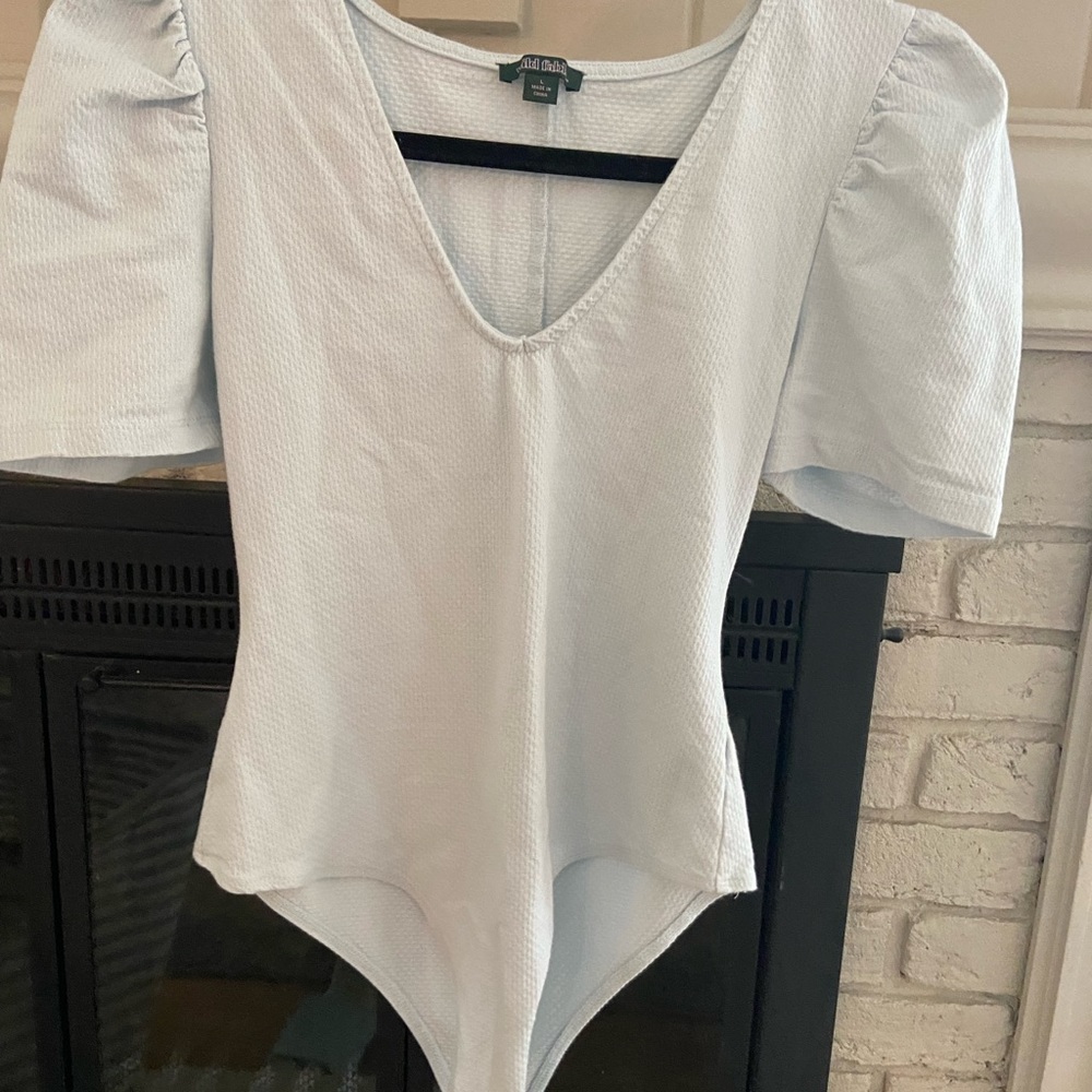 Wild Fable baby blue body suit